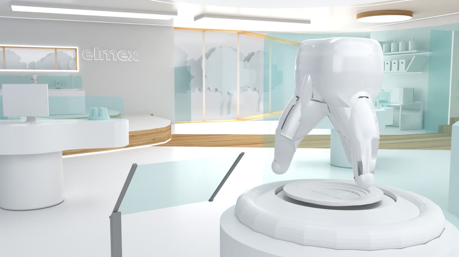Elmex production design still